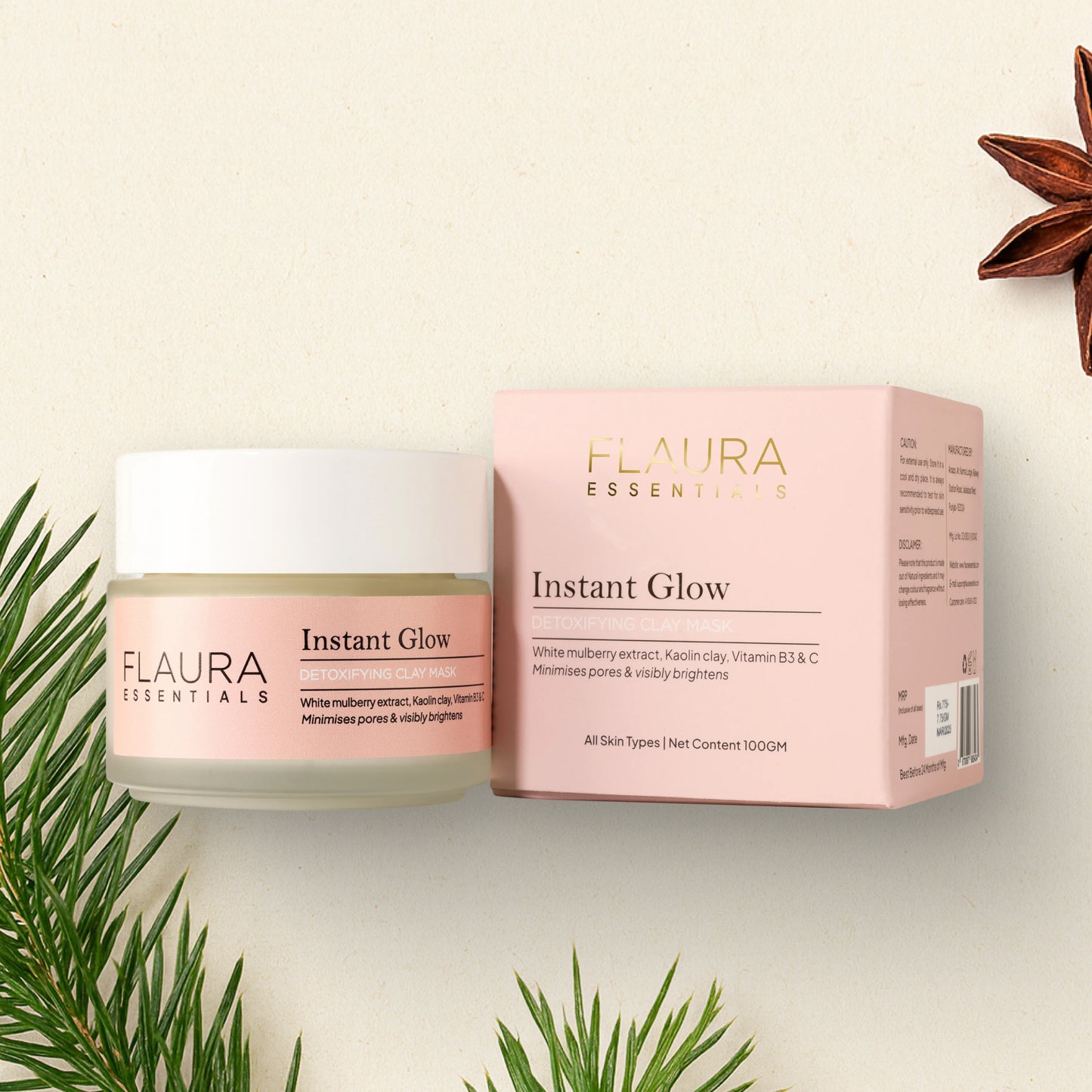 Instant Glow Clay Face Mask