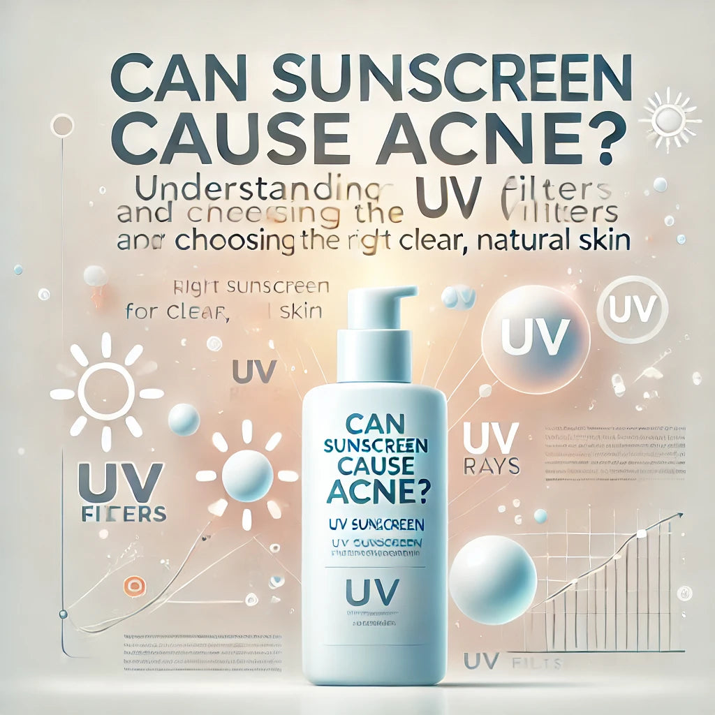 Can Sunscreen Cause Acne? Understanding UV Filters and Choosing the Right Sunscreen for Clear, Natural Skin