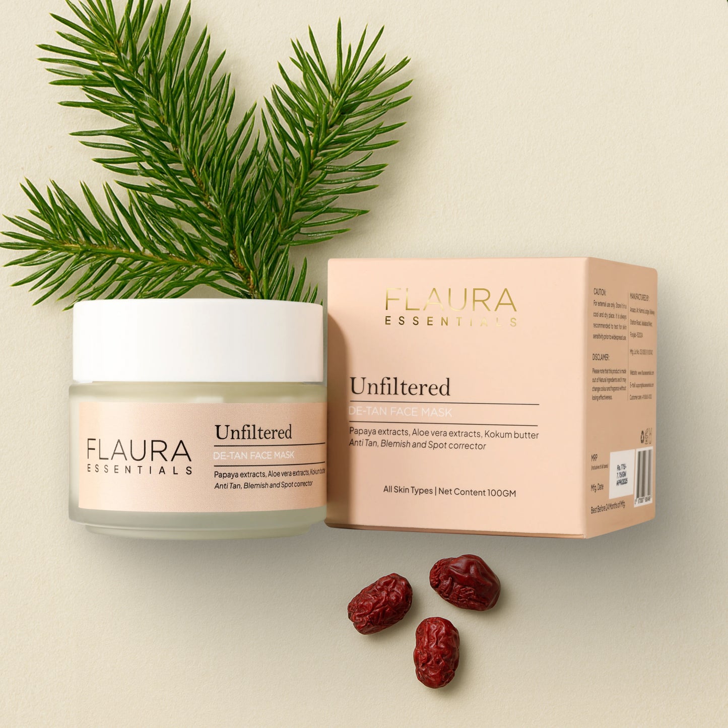 Unfiltered – De-Tan Face Mask