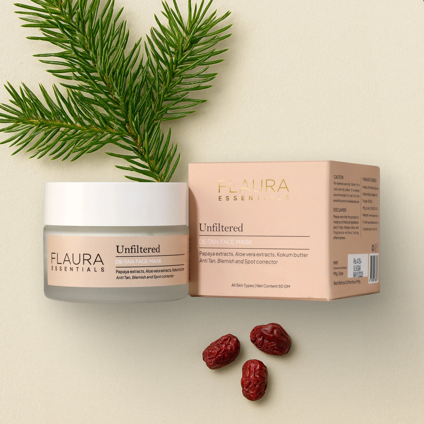 Unfiltered – De-Tan Face Mask