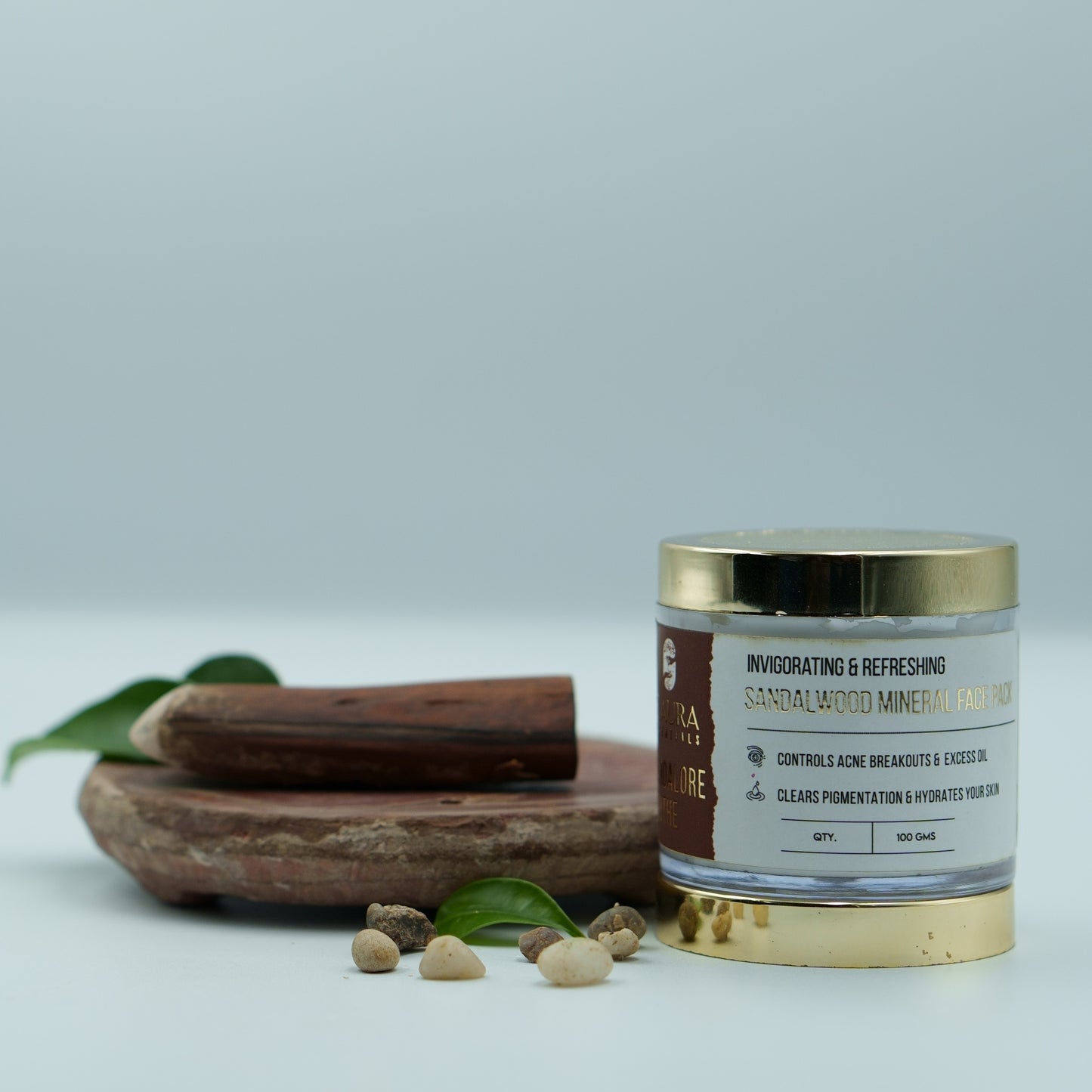 Sandalore Smooth Sandalwood Face Pack Flaura Essentials