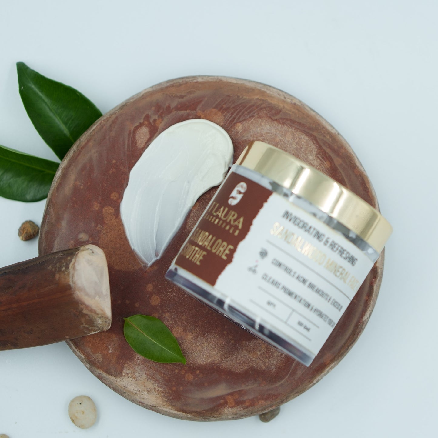 Sandalore Smooth Sandalwood Face Pack Flaura Essentials