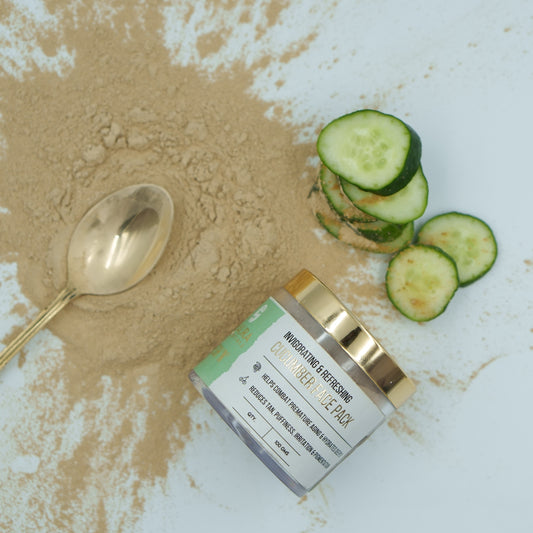 Cucumber Dry Face Pack - Flaura Essentials