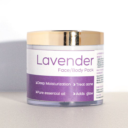 Lavender Face Pack - Flaura Essentials